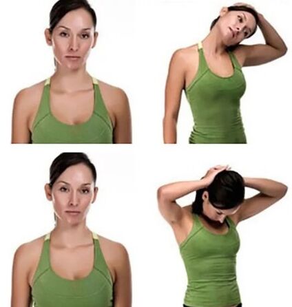 Exercises for the treatment of cervical osteochondrosis