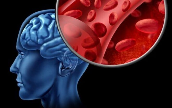 Oxygen hunger of the brain