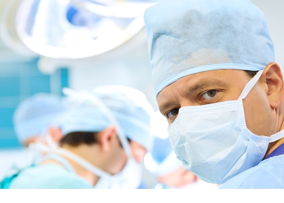 Treatment of osteoarthritis with a surgical method